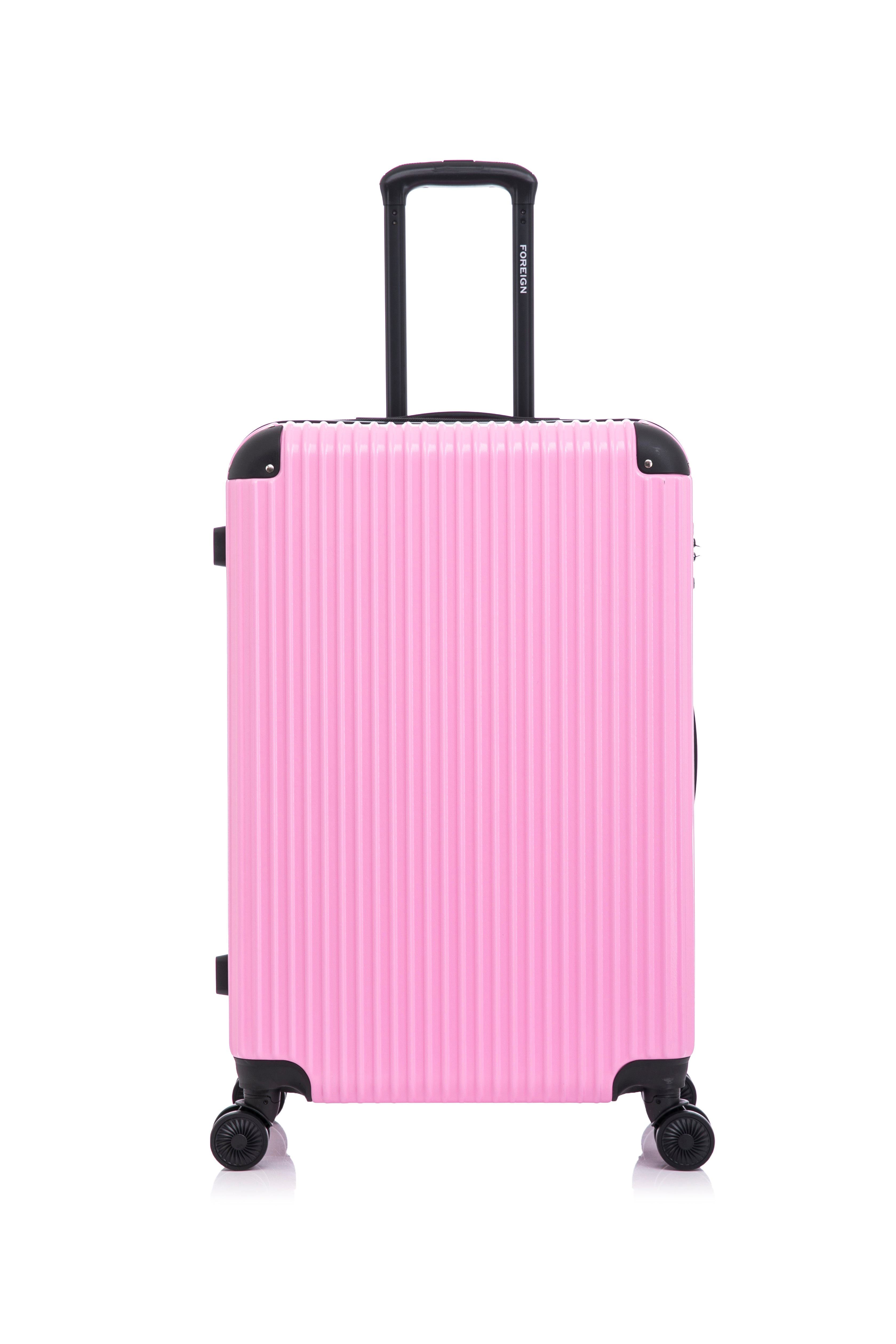Large Check-In Hot Pink
