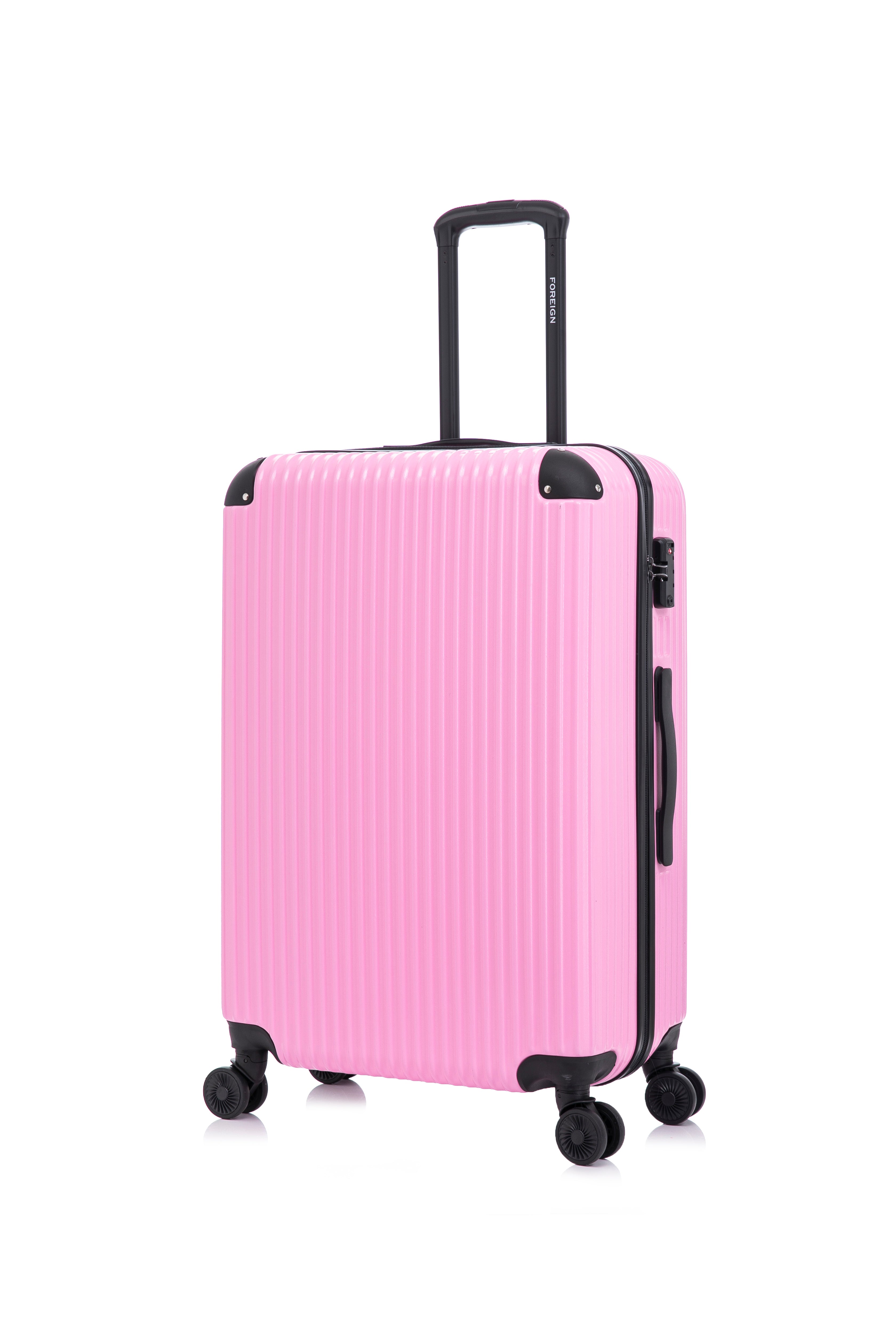 Large Check-In Hot Pink