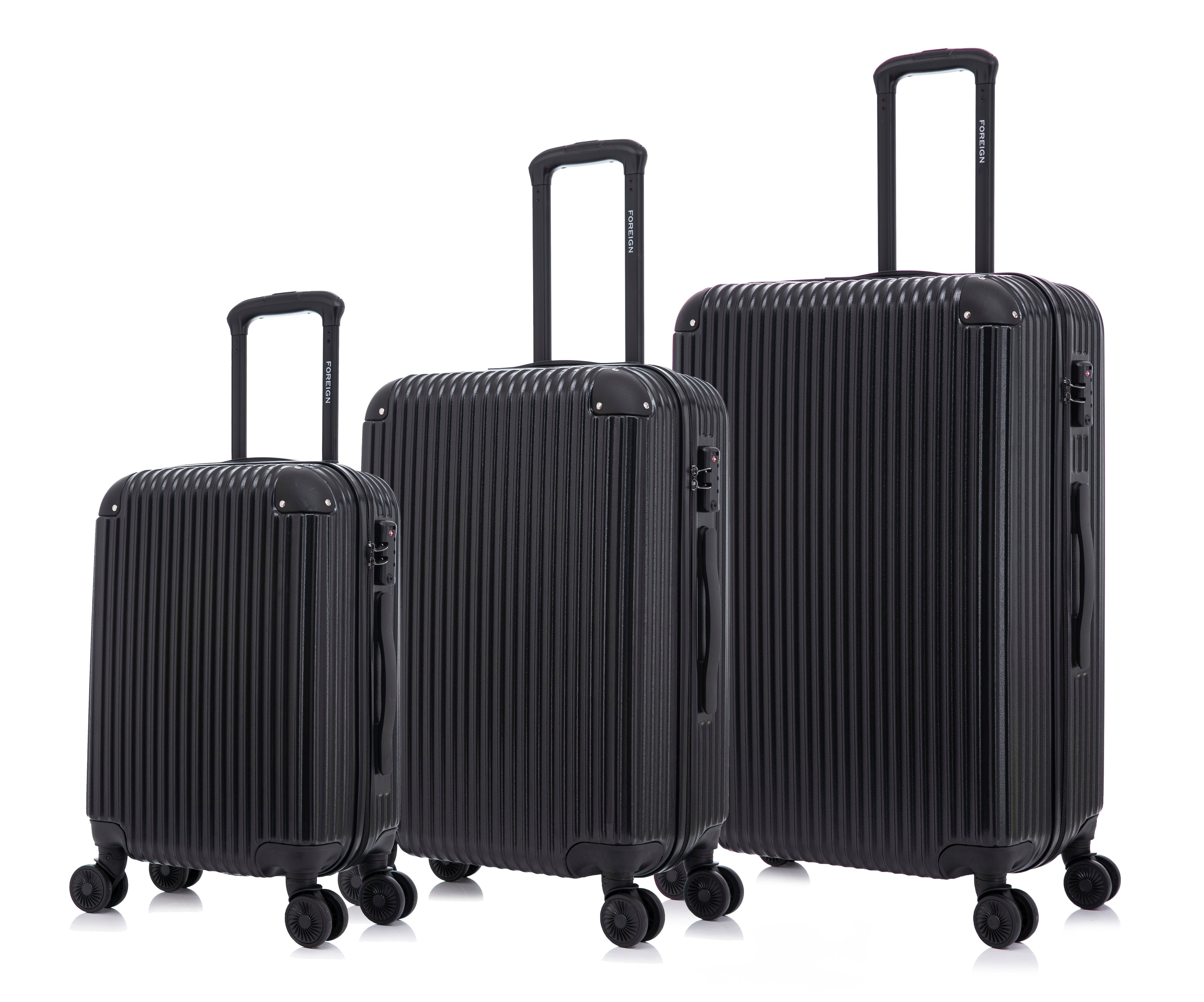 Triple Set Jet Black
