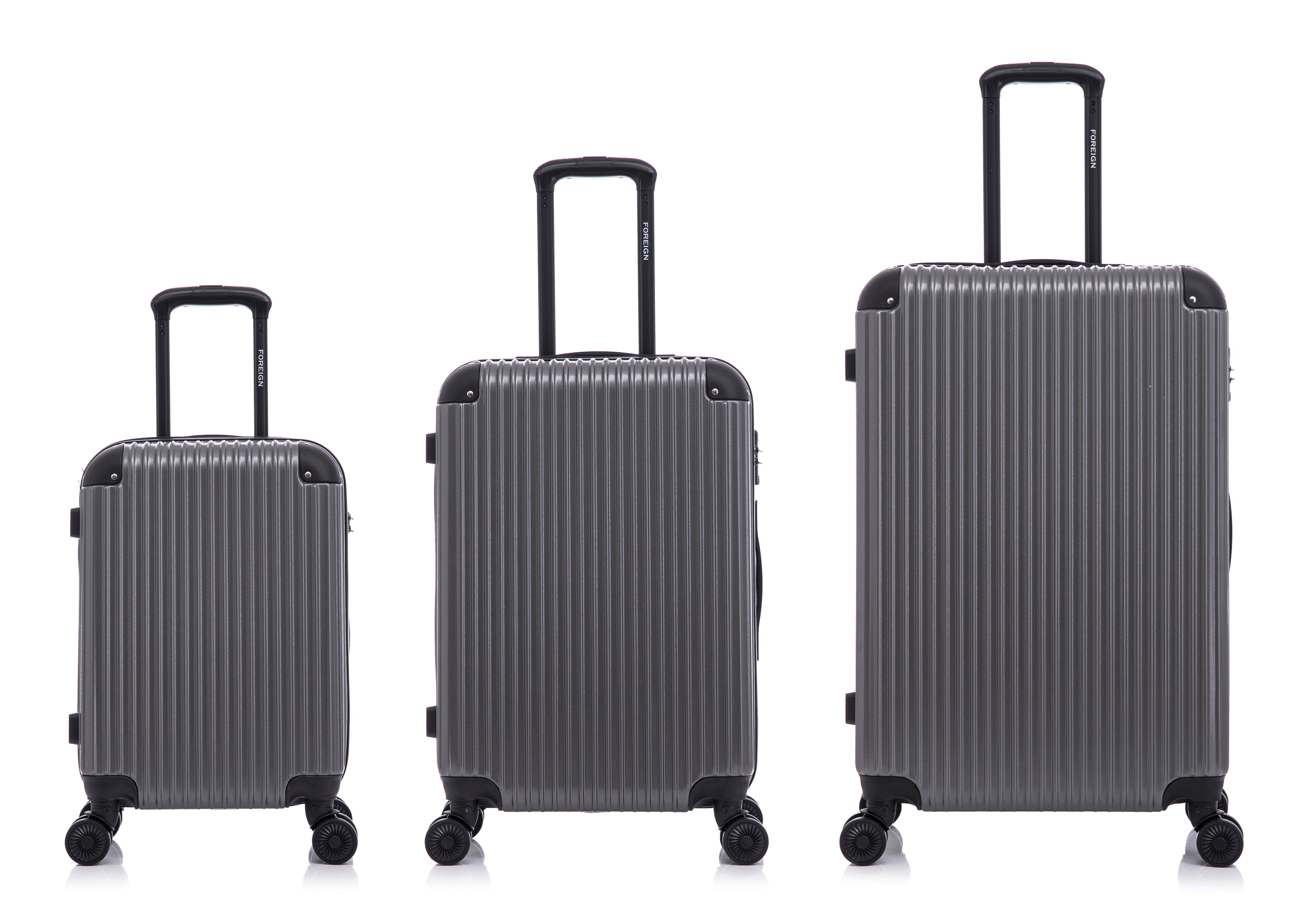 Triple Set Chrome Silver
