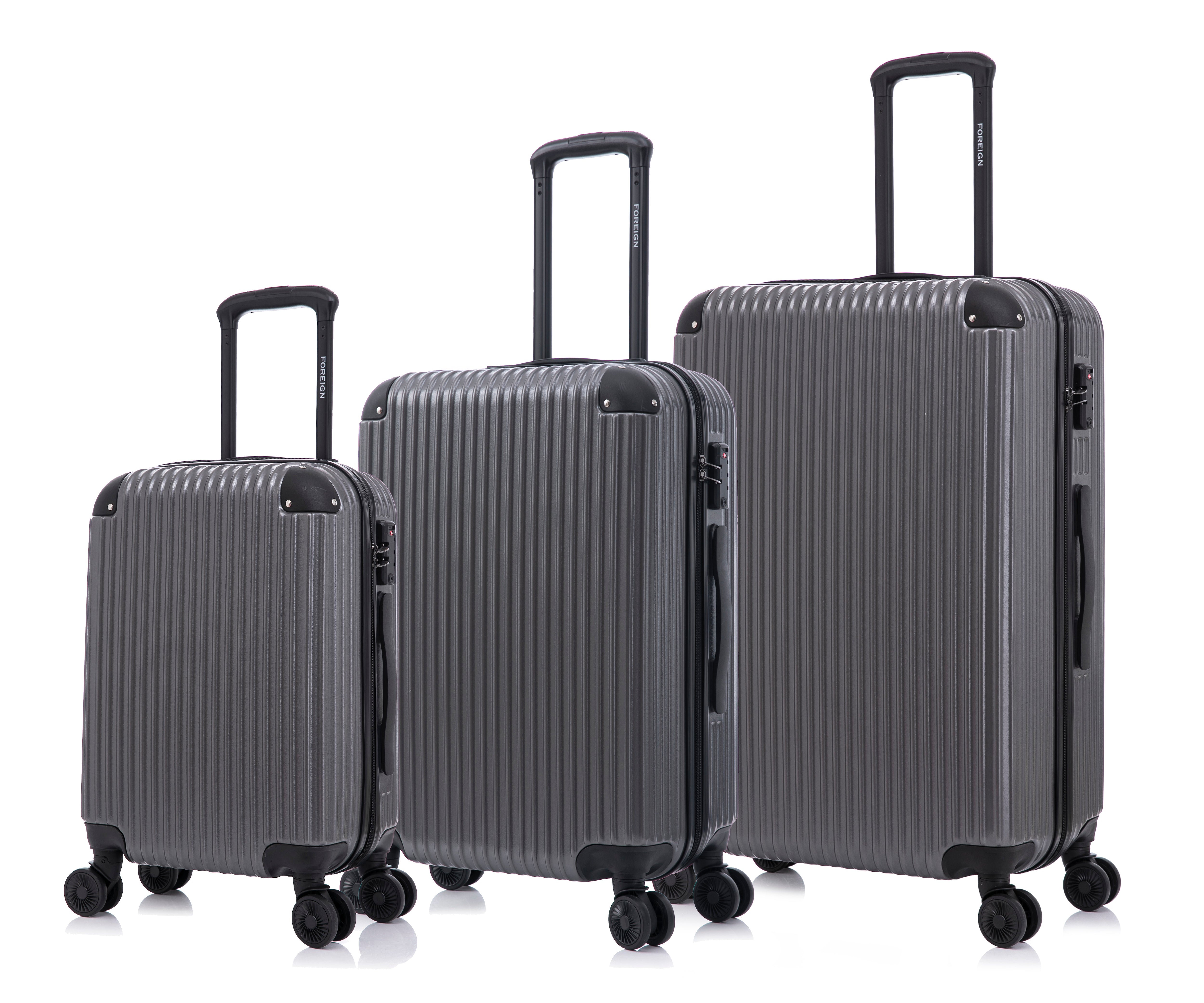 Triple Set Chrome Silver