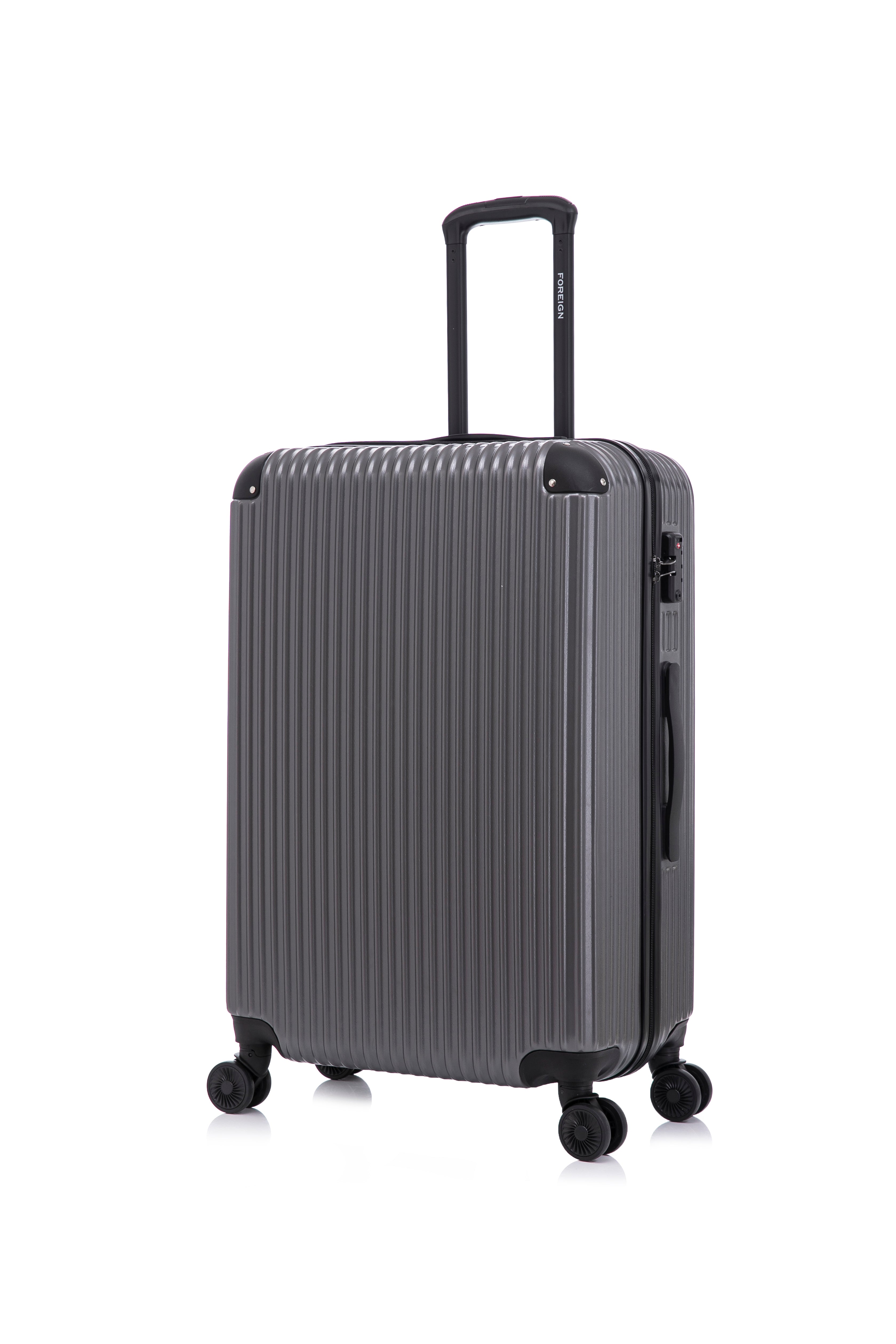 Large Check-In Chrome Silver