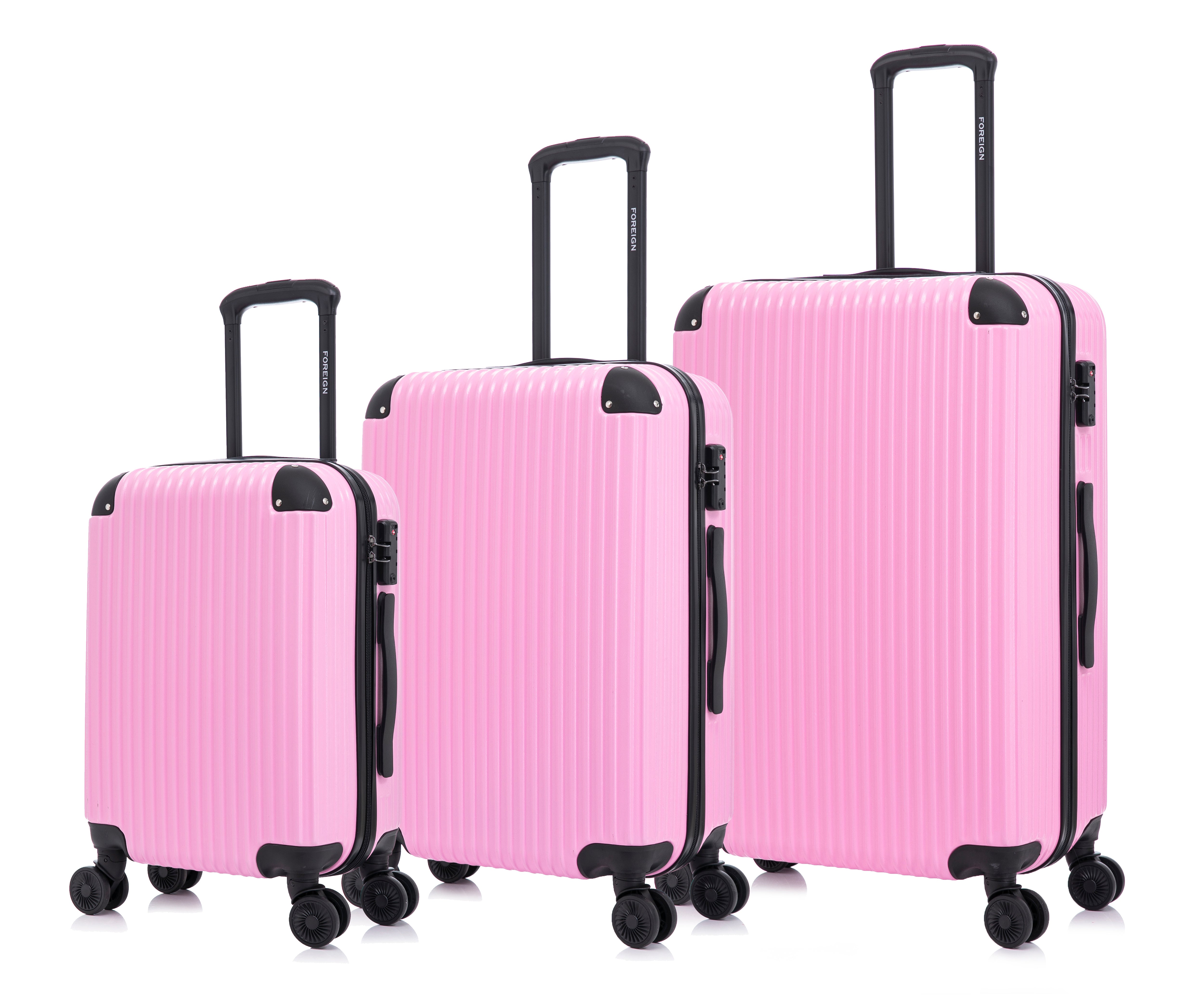 Triple Set Hot Pink