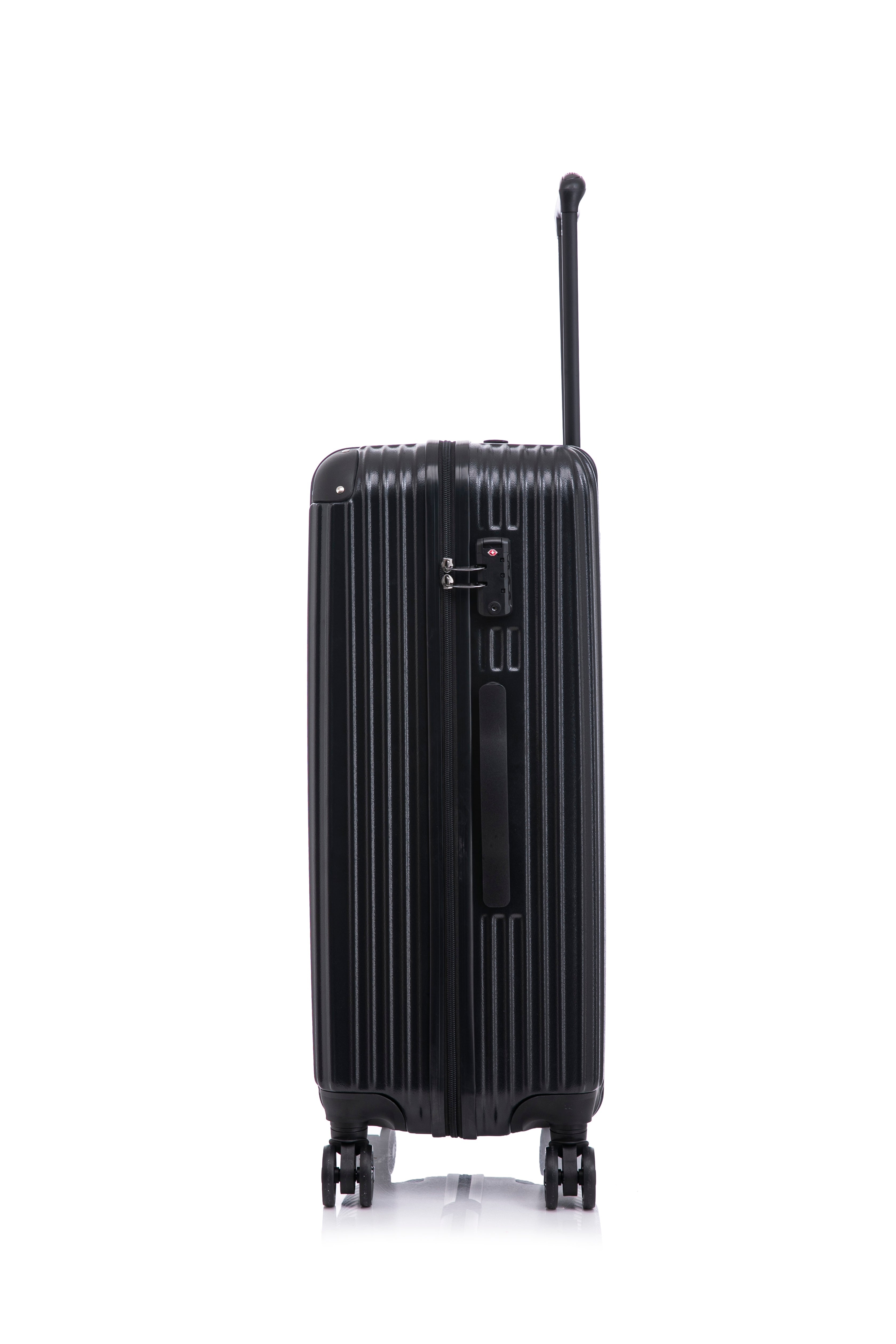 Large Check-In Jet Black